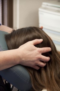 Workplace Massage head massage